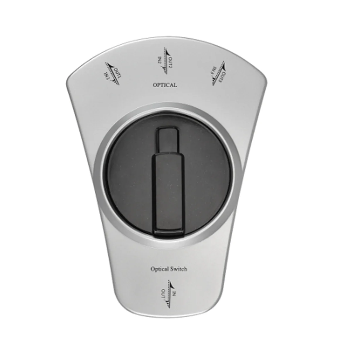 1 to 3 Digital Audio Optical Fiber Cable Toslink 3-Way Selector Switch Splitter Adapter for DVD CD Player