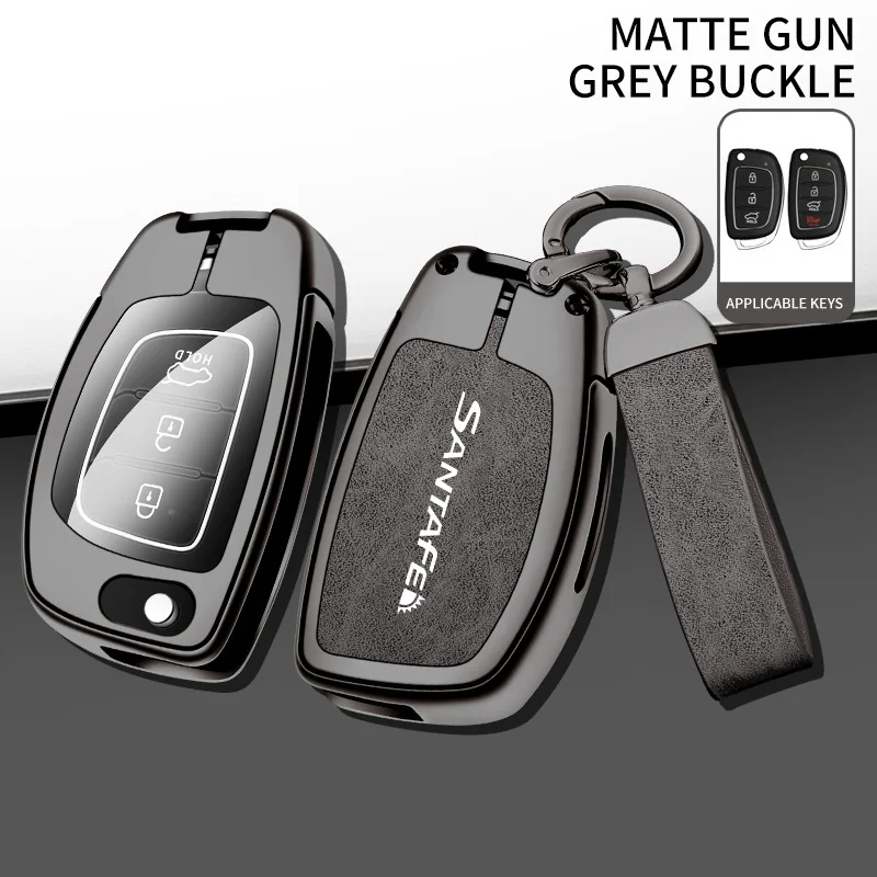 

Car Emblem Key Case Cover Keyless Shell For Hyundai Santafe IX45 IX25 I10 I20 I30 HB20 Verna Solaris Elantra Mistra Sonata GLS N