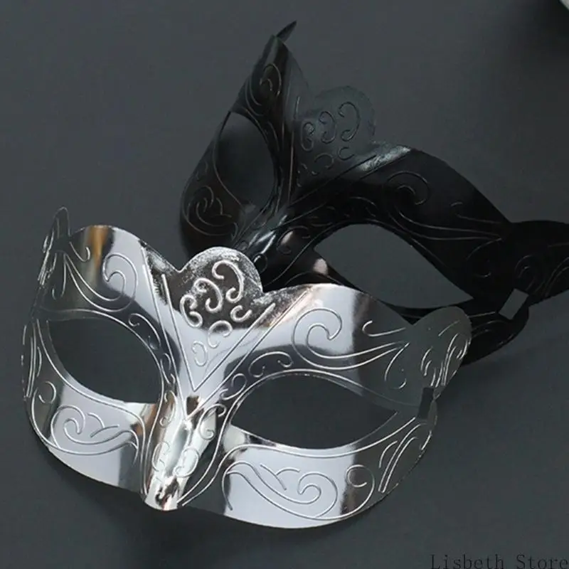 124A Masquetrade métallique Masque Masque Halloween Masque pour les hommes Halloween Halloween