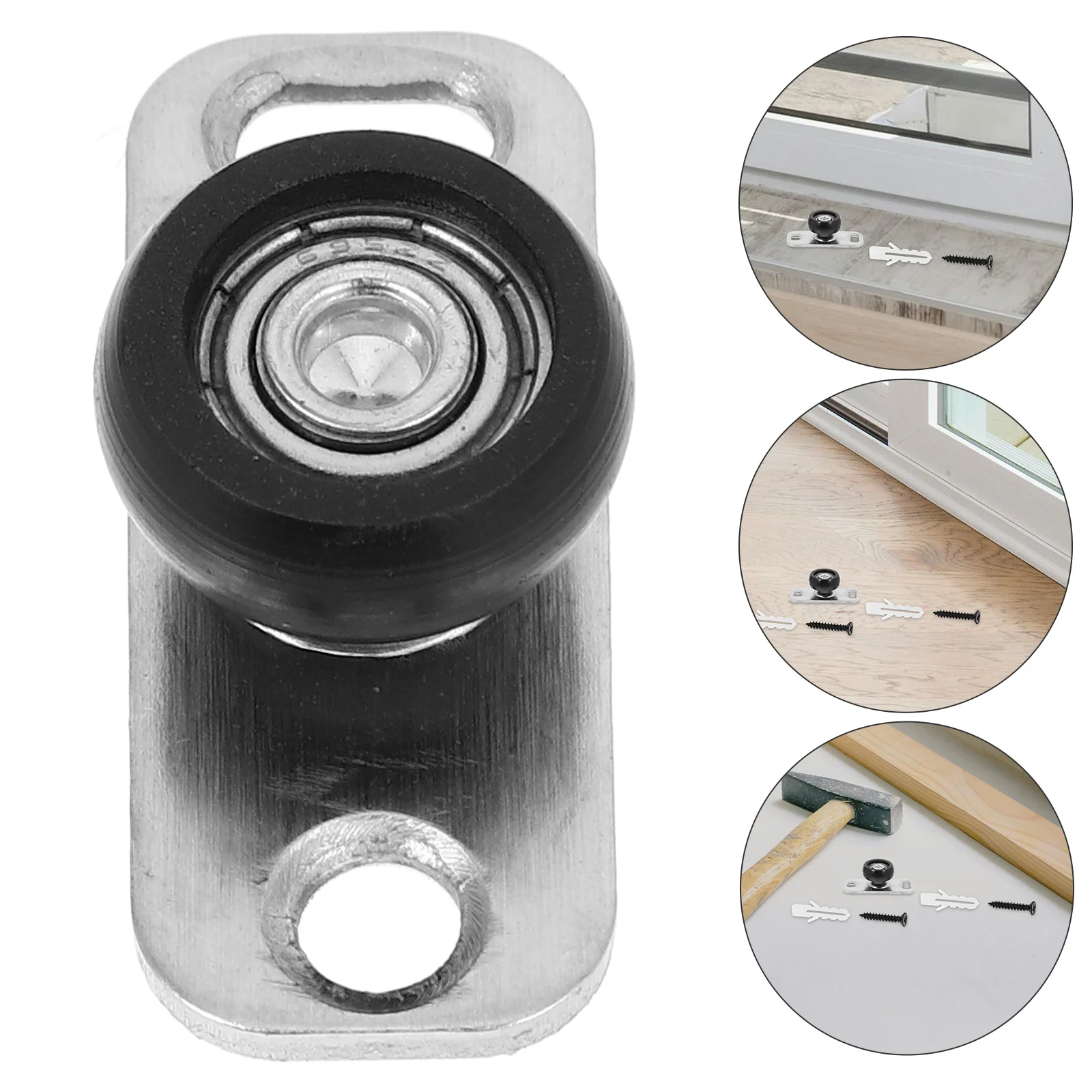 Suitable for Door Use Sliding Bottom Floor Guide Stopper Guides Swing Barn Through
