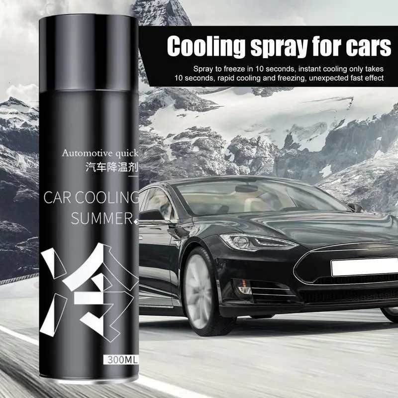 Cooling Spray Quick Cool Spray For Summer 350ml Cool Spray For Summer Car Interior For Car Playground Outdoor Office In Hot