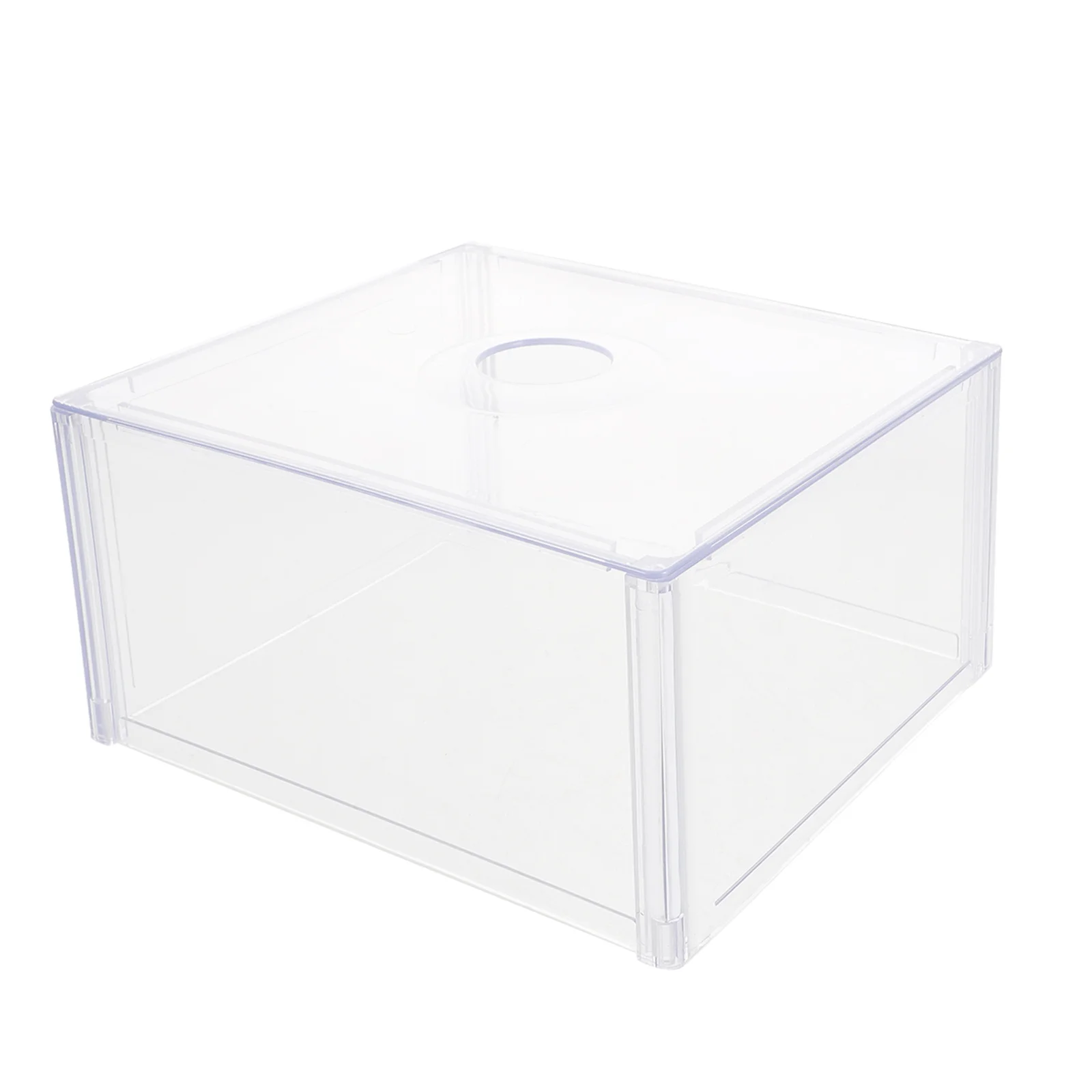 

Acrylic Windproof Scale Cover for Precision Jewelry Weighing - Transparent Protective Shield Box for Digital Kitchen Laboratory