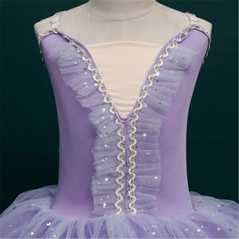 الأطفال الحمالات توتو فستان الرقص منتفخ تنورة الاطفال أزياء مسرحية فستان الباليه الترتر تزين تنورة رقص البجعة