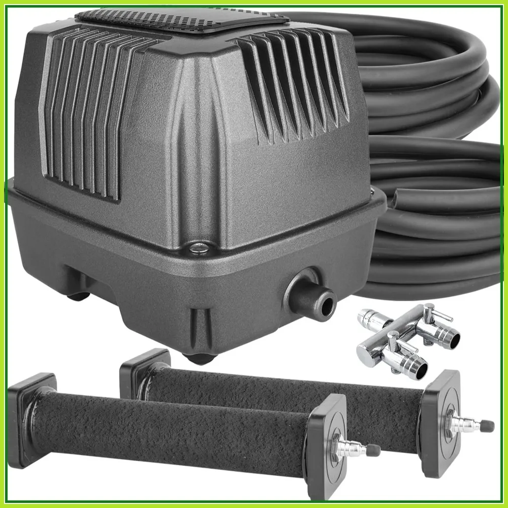 

Pond Aerator Kit with Weighted Airline & Diffuser for 10,000-15,000 Gallons