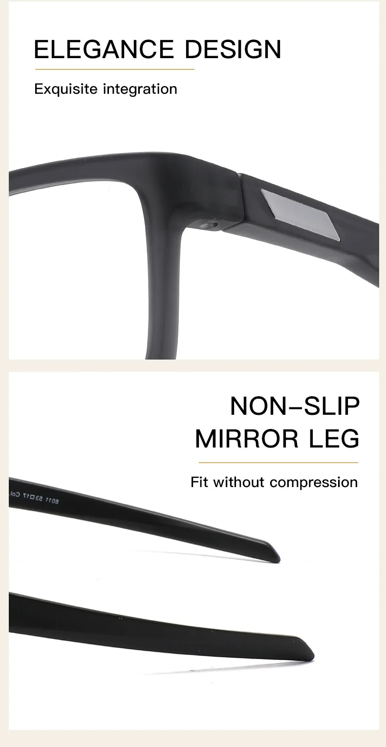 JMISUS Sports Prescription Glasses Men Women Lightweight TR90 Frame Choose Polarized Sun Lenses or Photochromic Grey Brown Lens