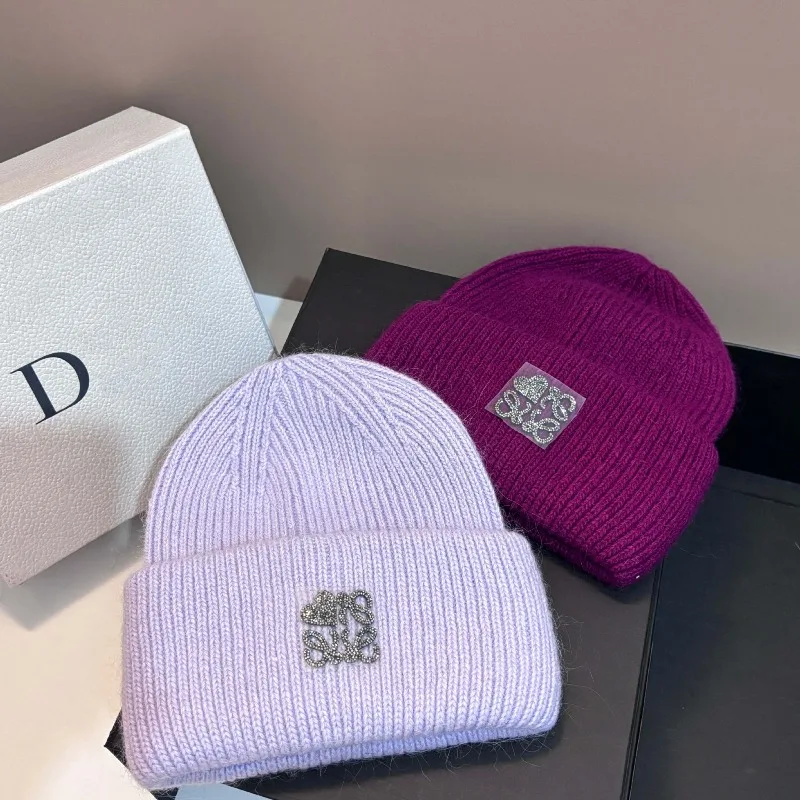  قبعة شتوية فاخرة مزدوجة الطي 2025 للنساء فائقة النعومة من القطيفة قبعة شتوية حرارية للأذن أنيقة وبسيطة شحن مجاني #2