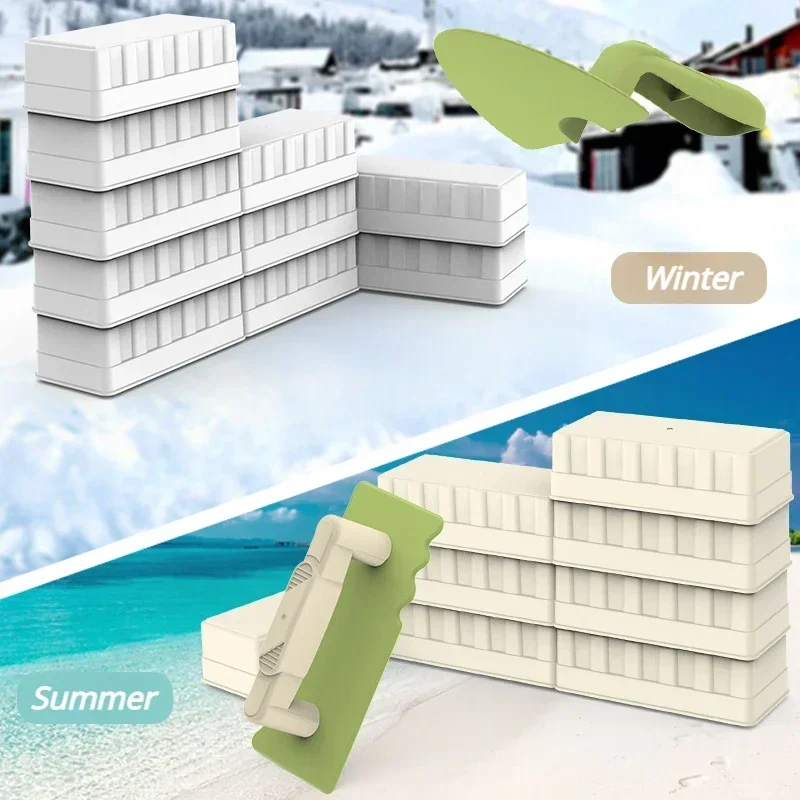 3 szt./zestaw Zabawki plażowe Letnie Zewnętrzne Dziecięce Narzędzia do Zabawy w Piasku Łopatka Narzędzia do Kopania Akcesoria Plażowe Prezent dla Dzieci do Zabawy w Piasku