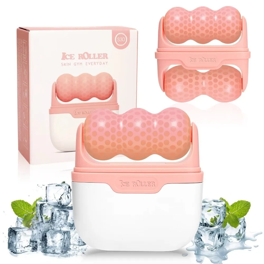 

Multi-Functional Ice Compress Massage Roller Cold Compression Beauty Device 2 In 1 Double Head Ice Rollers