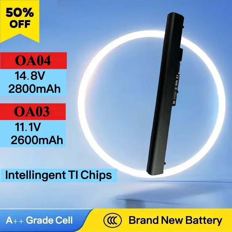 

OA04 New Laptop Battery for HP 240 G2 OA03 CQ14 CQ15 HSTNN-LB5S -LB5Y PB5Y 740715-001 TPN-F113 TPN-F115 15-S000 15-h000 14.8V