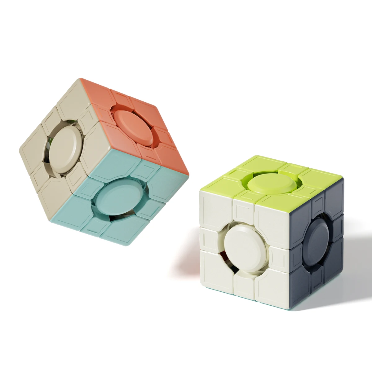 [Picube] YJ QianJi 3x3 Magic Cube Yongjun Cubes Strange Shape Learning Educational Toy Children Round Shape Fidget Magico Cubo