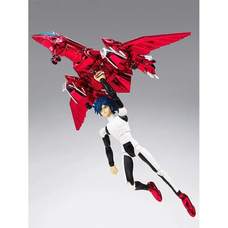 En stock: Figura de acción Bandai Tamashii Nations Saint Seiya Myth Cloth Steel Saint Sky Survivor Sho (Terebium) (Versión Revival)