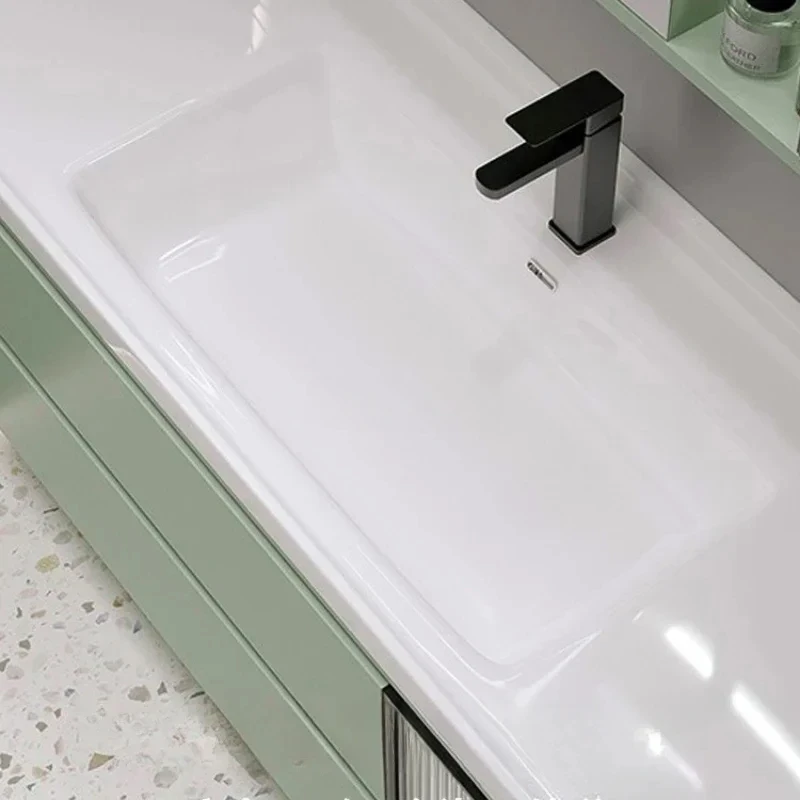 Faucet Floor Shelves Bathroom Cabinet Mirror Sets Shelf Sink Bathroom Cabinet Accessories Armario Banheiro Home Furniture