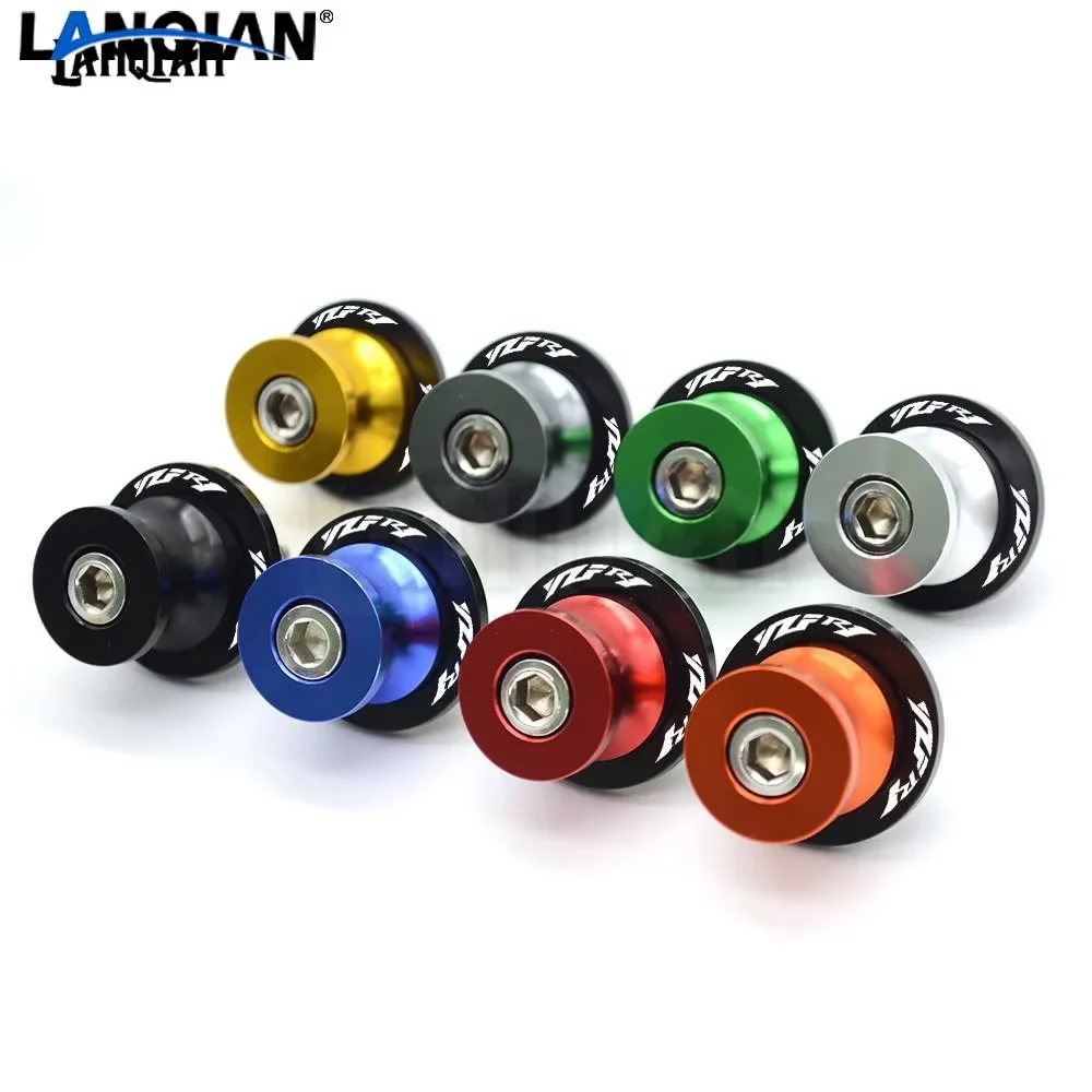 Para YAMAHA YZF R1 CNC carretes basculantes para motocicleta tornillos de soporte de brazo oscilante deslizante 1999-2024 2003 2004 2005 2006 2007