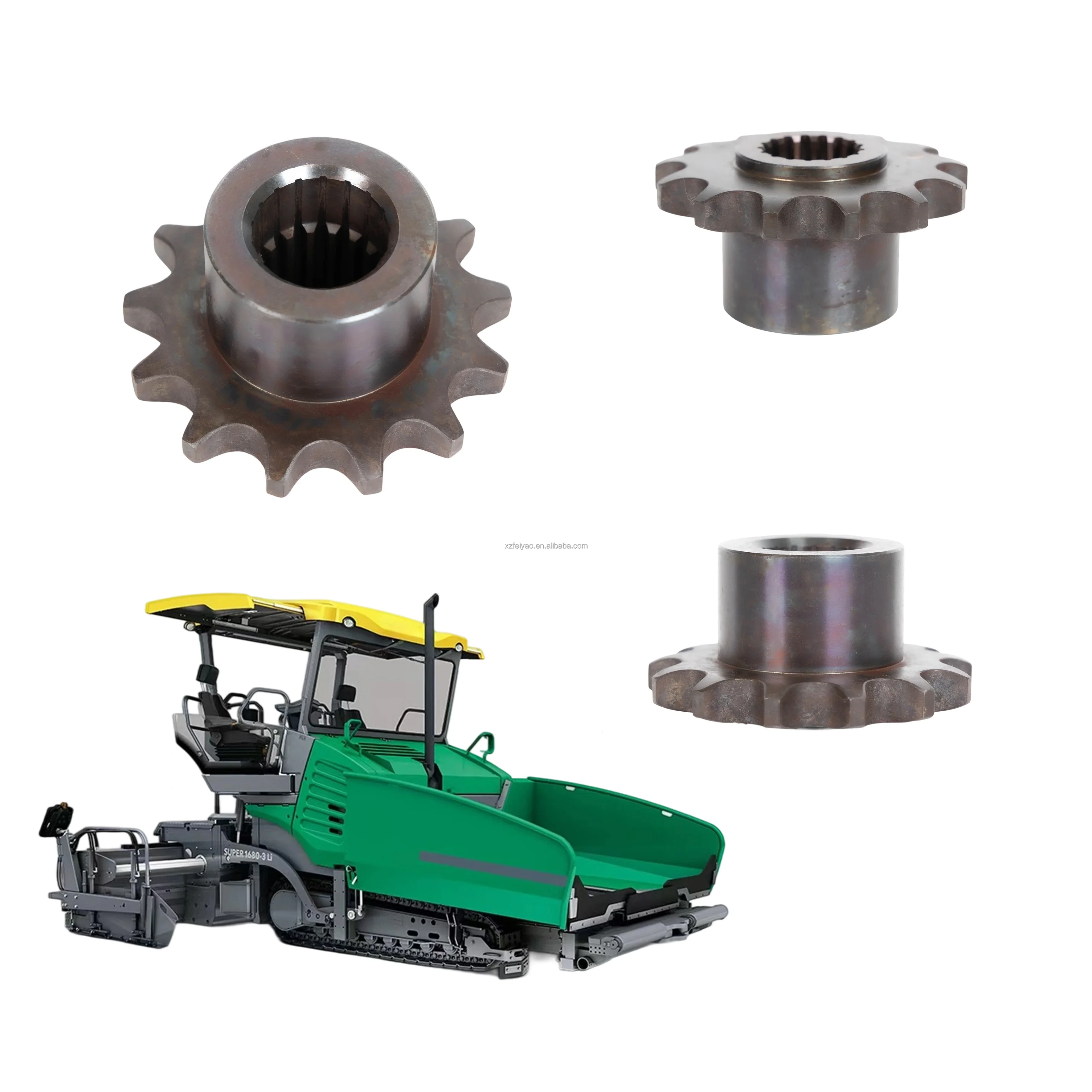 4610062263 Asphalt Paver Spare Parts Conveyor Upper Sprocket S1100-2 S1300-2 Wheel Chain