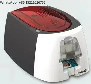 Cost Effective Badgy 200 Single Side Plastic Thermal Business Id Card Printing Machine Printer