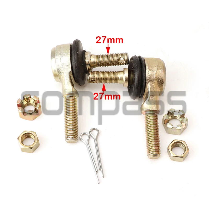 ATV Left and Right Tie Rod End Kit Brand New Suitable for Yamaha RAPTOR 700 YFM - 2006-2014 Go-Kart Four-Wheel Off-Road Vehicle