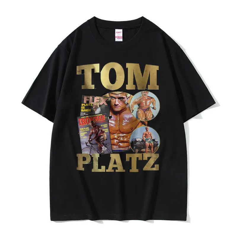 Funny Tom Platz Leg Day Meme Print Tshirt We Go Gym To Fitness T-shirt Men Women Casual Oversized T Shirts Male Soft Cotton Tees