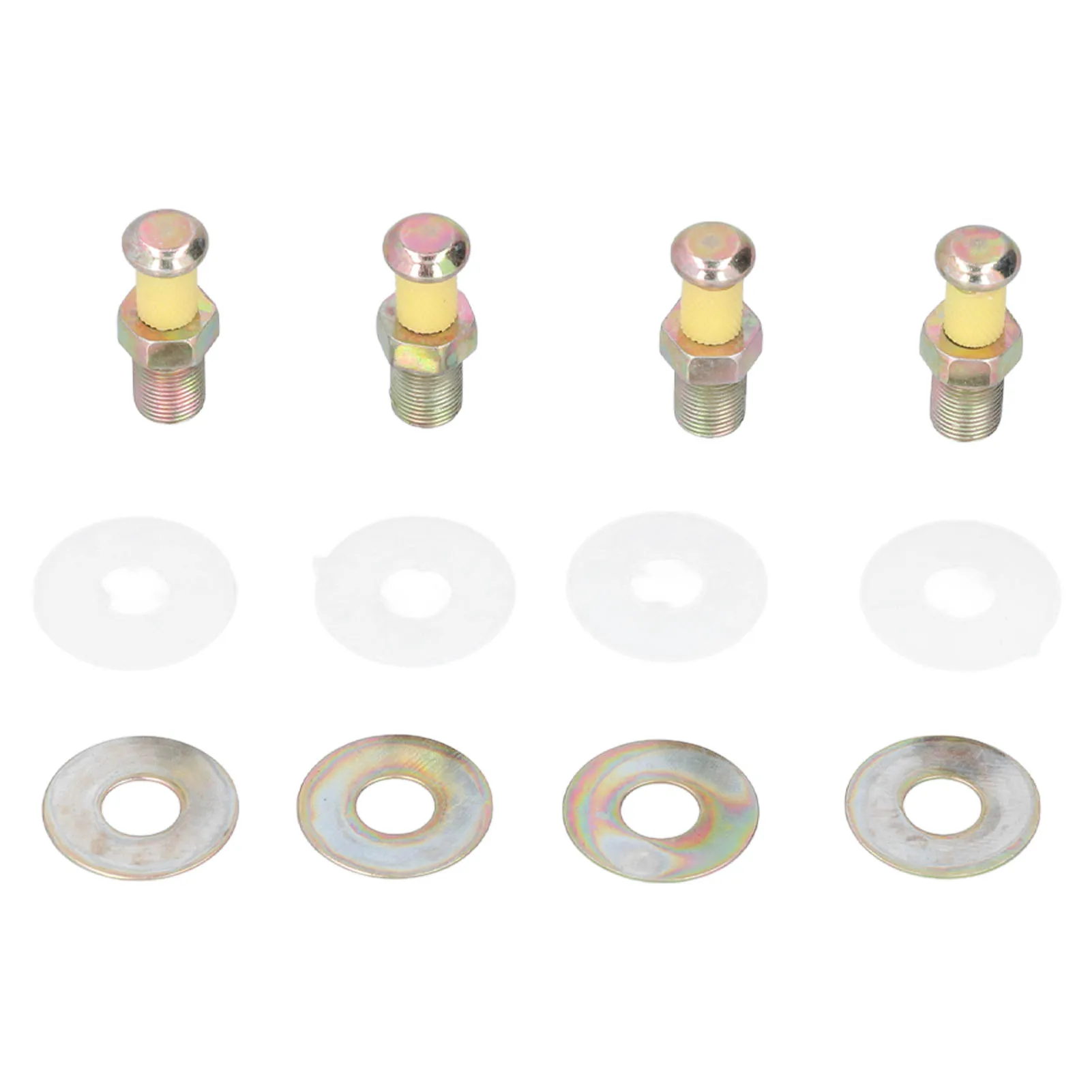 4 Stück Türschlossschrauben 357837034 Splinte ABS Metall Ersatz für CORRADO 1989-1995 Türschlossschrauben Ersatz für MK2 neu