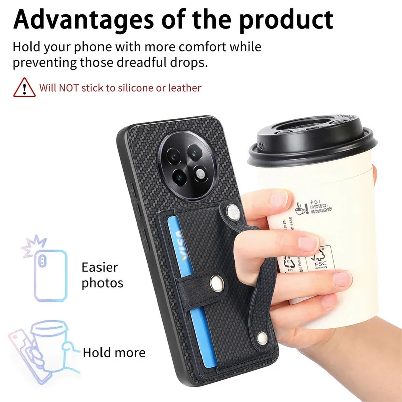 ل لا شيء CMF الهاتف 2 برو 5G 2025 معصمه الجلود الغطاء الخلفي ل لا شيء الهاتف 3A برو eتوي CMF الهاتف 1 2Pro 3A غطاء فاخر #4