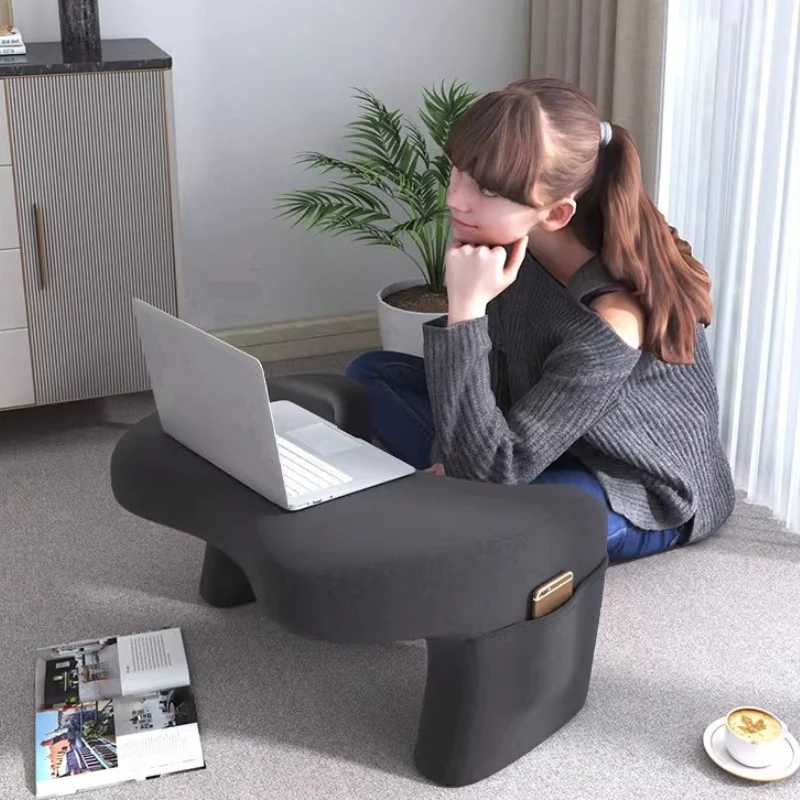 Memory Foam Reading Pillow with Laptop Bed Table, Multifunctional Sofa Backrest & Portable Desk for Home Use-Ergonomic Support