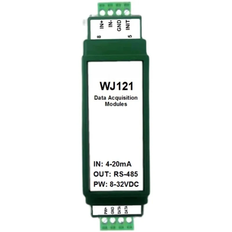 

4-20mA to 485 0-5V to RS-485 analog signal serial port Modbus data acquisition module 0-10V