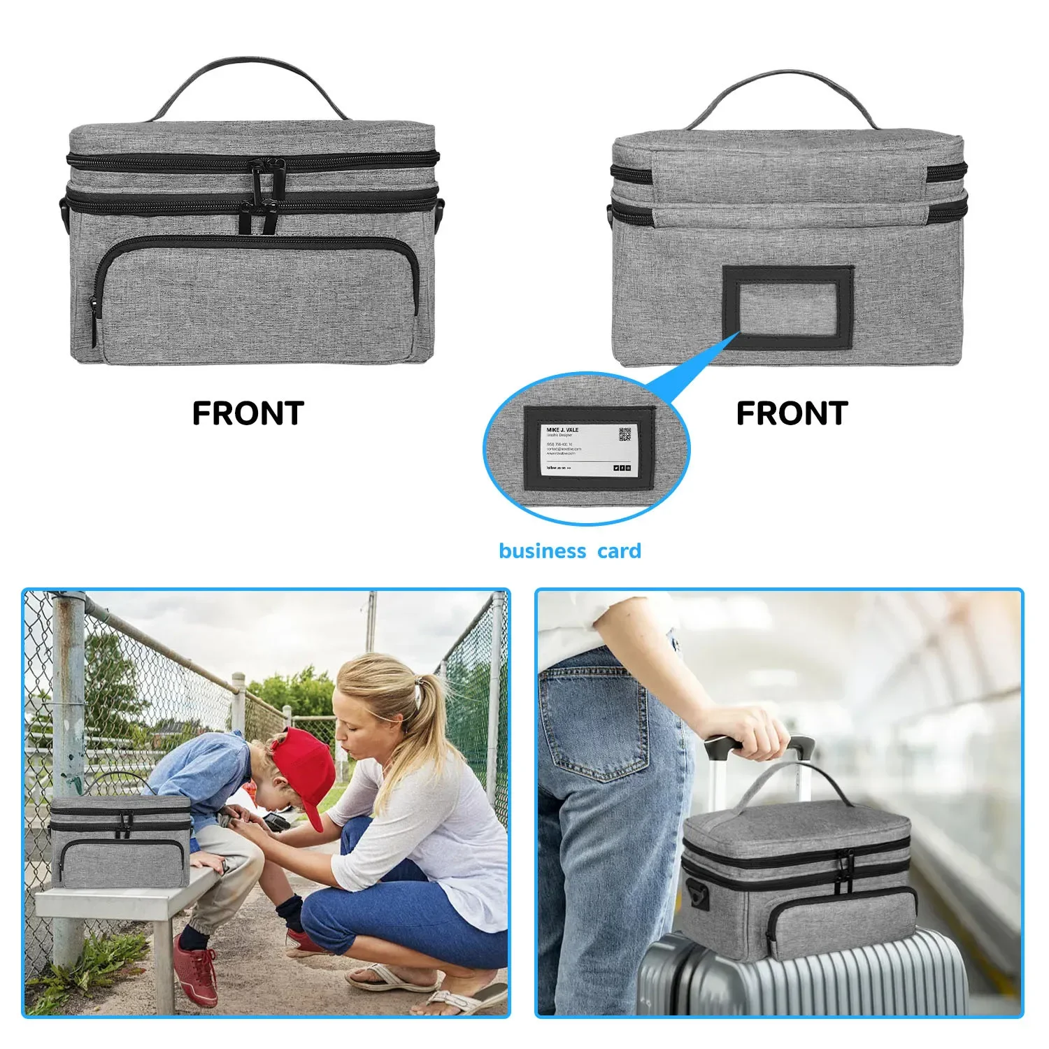 First Aid Kit, Multi-purpose Emergency Medical Portable Medical Bag, Outdoor Multi-functional First Aid Bag Home Emergency Bag