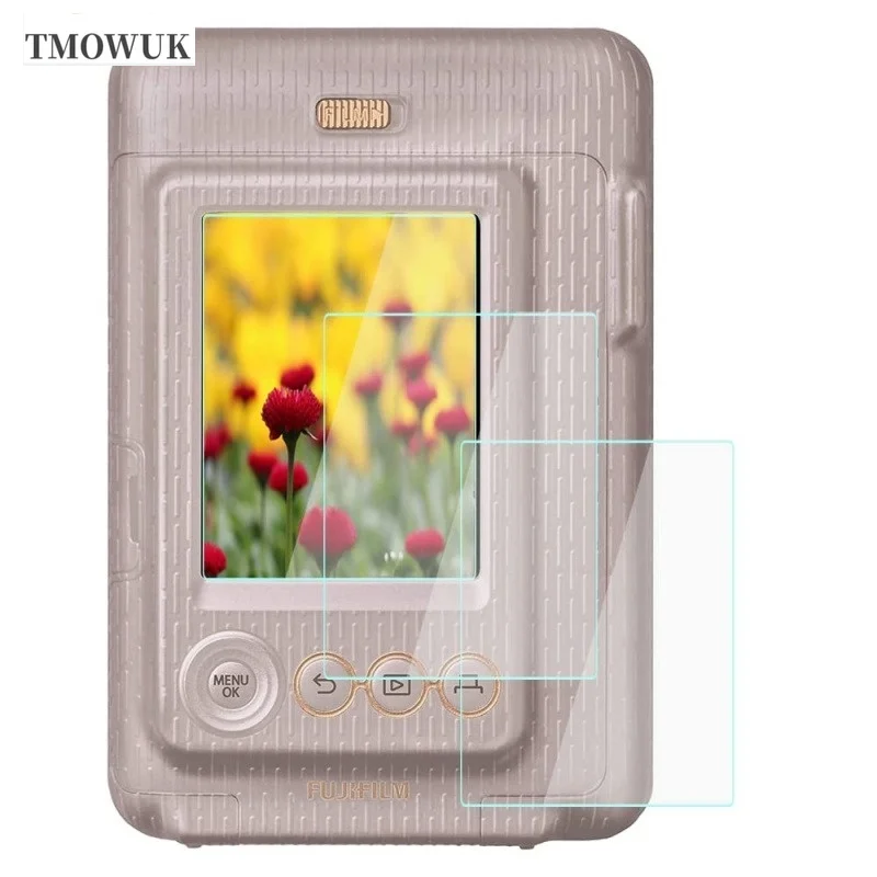 For Fujifilm Instax Mini LiPlay Tempered Glass Film Cover Camera LCD Screen Protective Accessory