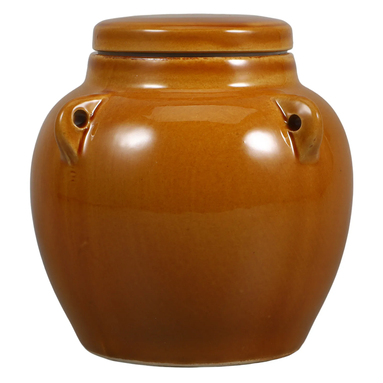 

Traditional Ceramic Storage Jar Sealed Bottle Bread Ceramics Kitchen Food Container