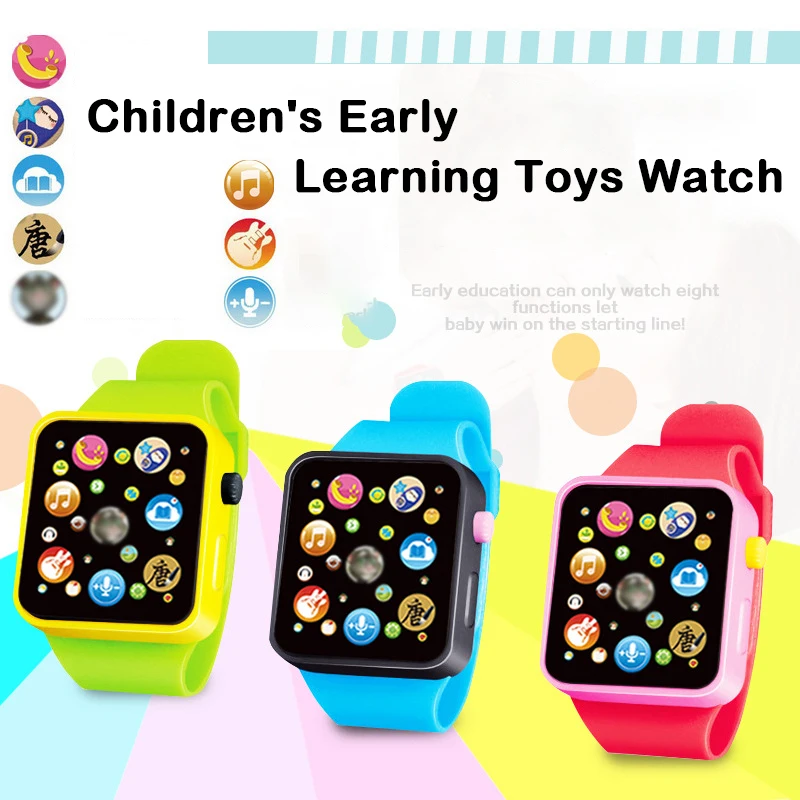 1Pcs Fun Children Toy Watch Early Learning Smart Music Boys Girls Toy Can Tell Stories Poems Singing Toys Children Birthday Gift