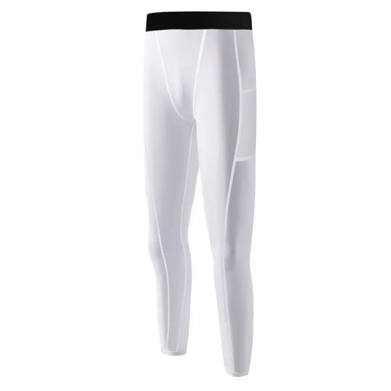 Teens Boys Sports Compression Leggings Children Exercise Compression Pants Base Layer Fitness Basketball Football Tight Pants image 5