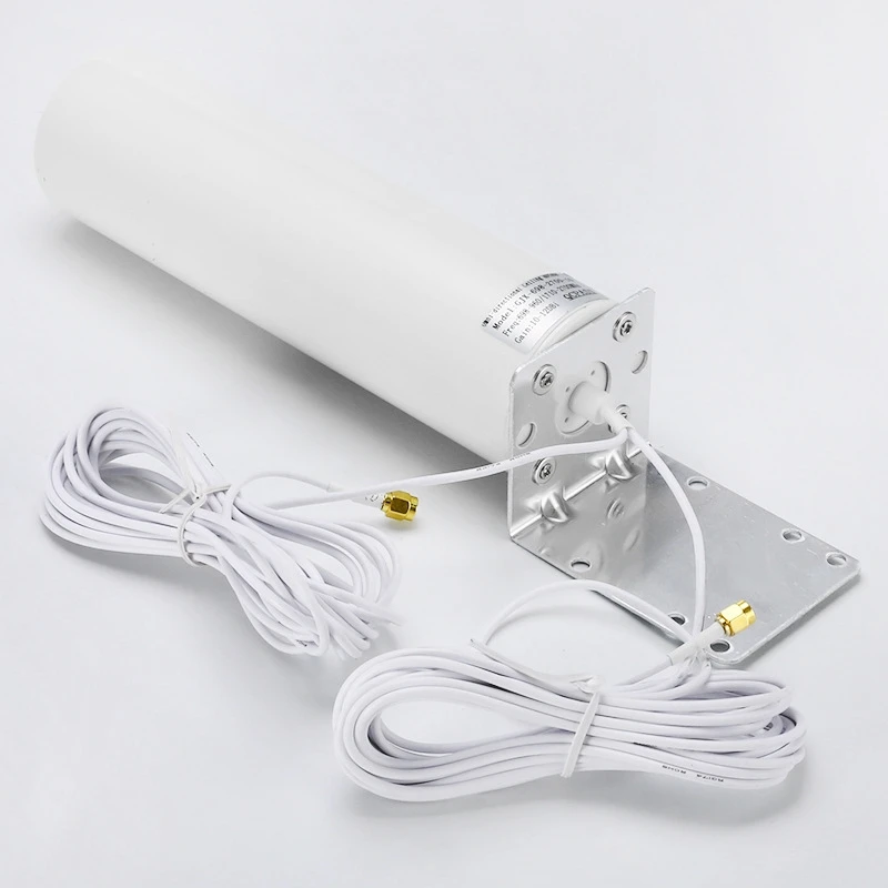 Антенна 4G LTE Внешняя антенна SMA Наружная антенна 3G 4G 10-12DBi с двойным разъемом SMA для модема маршрутизатора 3G 4G