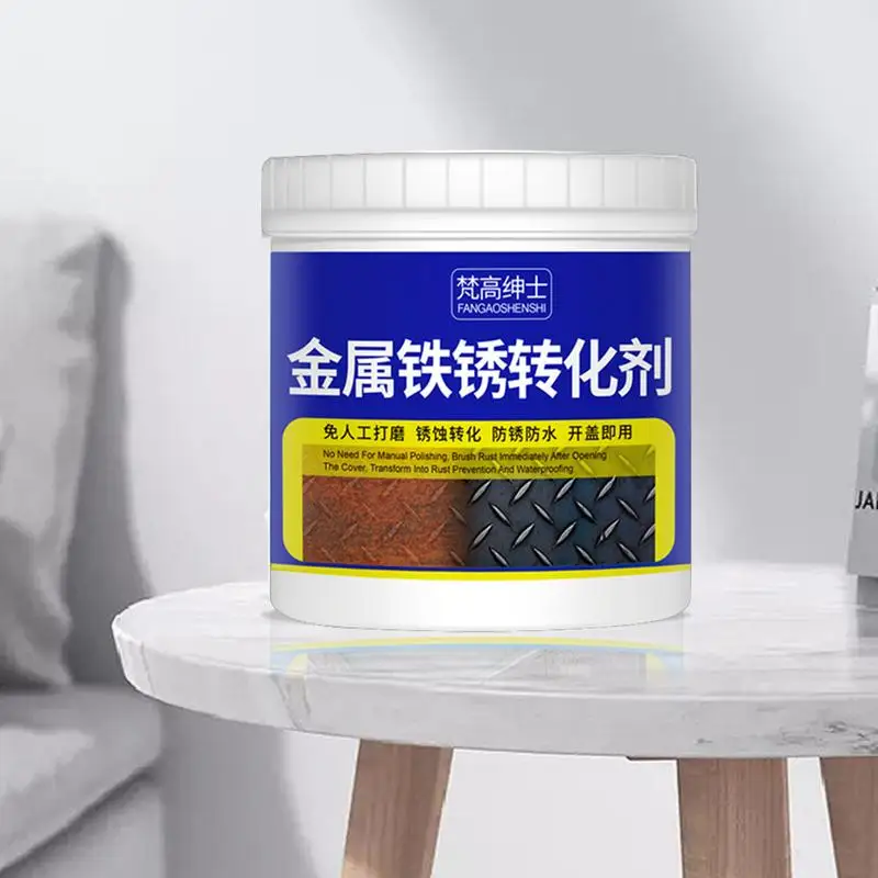 

new 300g Metal Surfaces Rust Remover Water Based Paint Metal Rust Converter Anti-rust Protection Coating Primer Rust Inhibitor