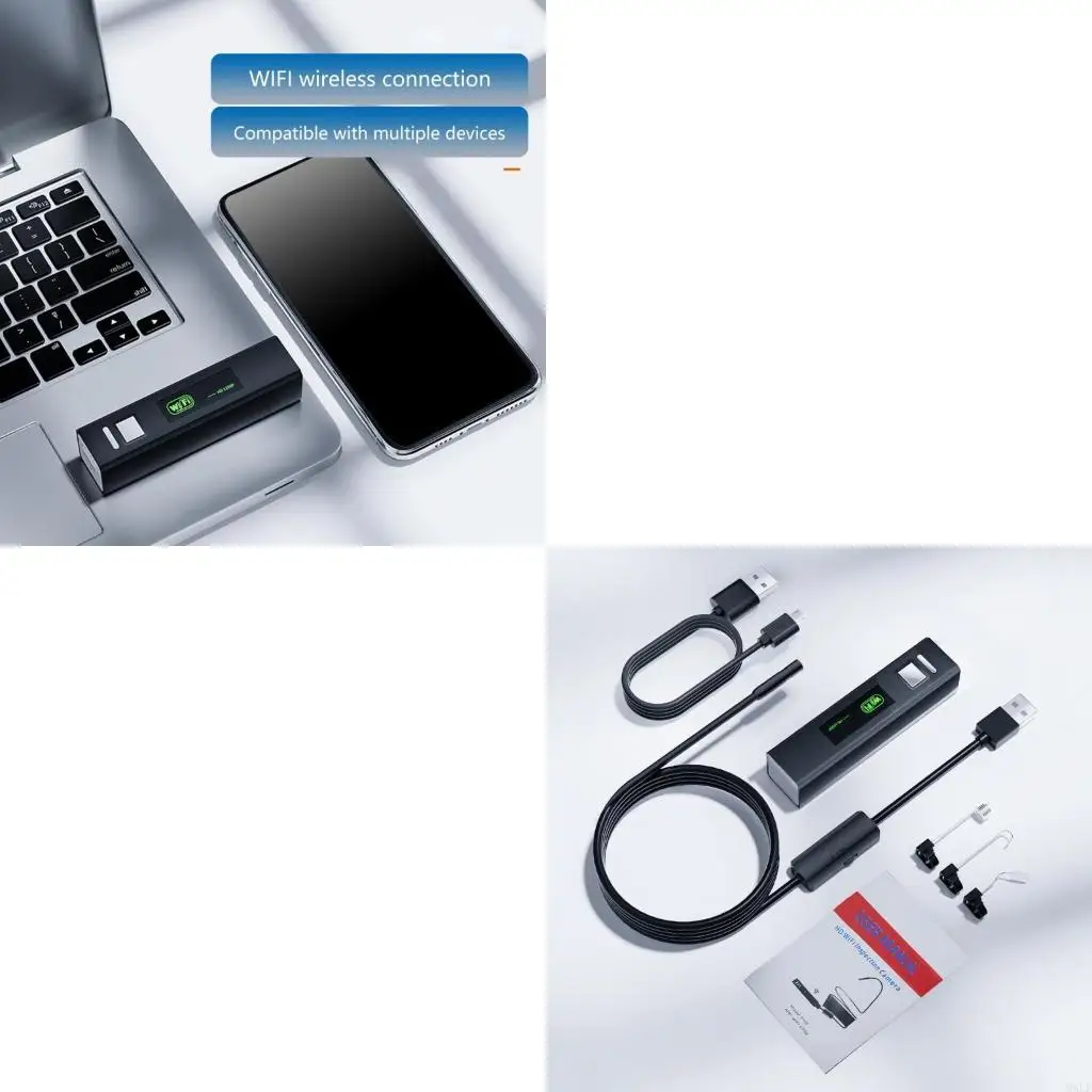 

WIFI 8 LED Endoscope Camera Snake Inspection Borescope Camera 8mm Lens