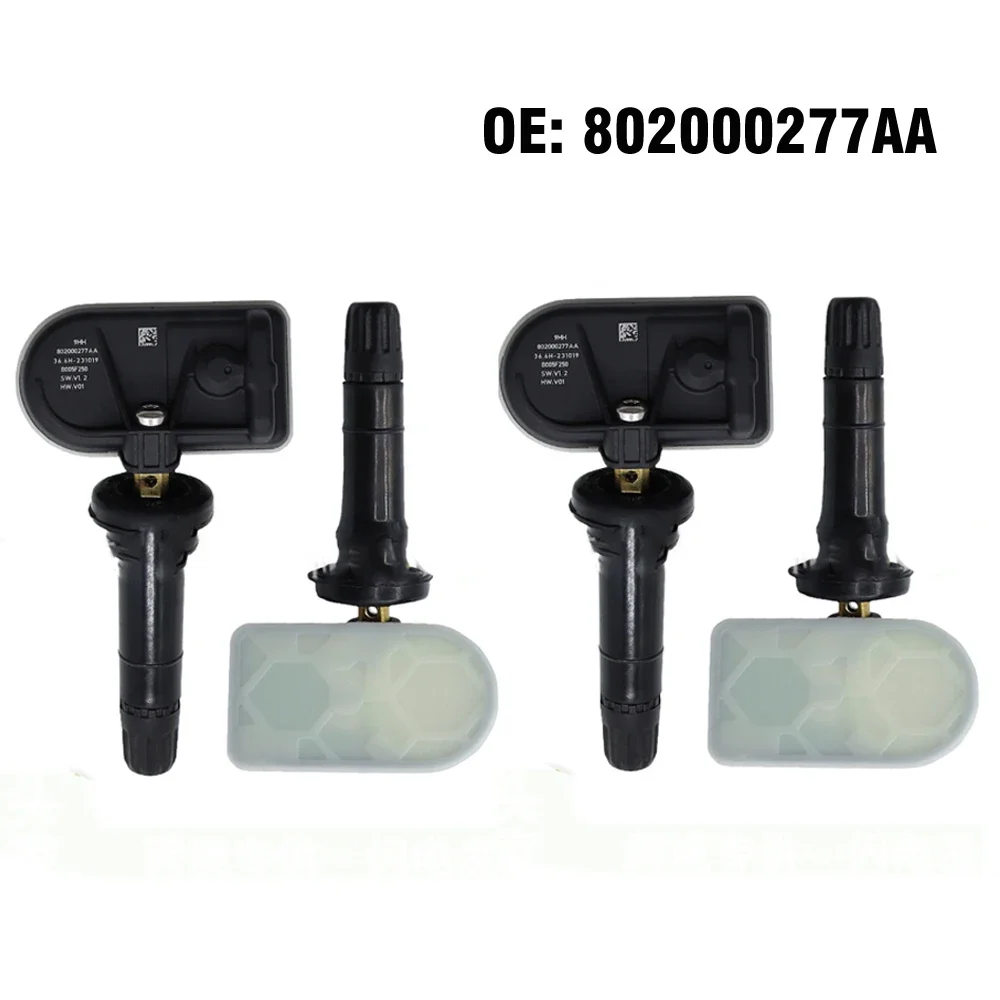 

4pcs Car TPMS Sensor Tire Pressure Sensor Monitoring System 802000277AA for Chery omoda OMODA