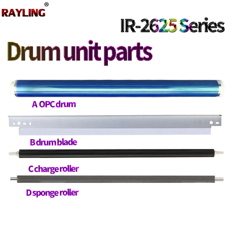 Лезвие для чистки барабана OPC, зарядный ролик PCR для Canon IR 4235 4245 4251 4525 4535 4545 4551 NPG-73 84 G73 G84 2625 2630 2635 2645 Лезвие для чистки барабана OPC, зарядный ролик PCR для Canon IR 4235 4245 4251 4525 4535 4545 4551 NPG-73 84 G73 G84 2625 2630 2635 2645