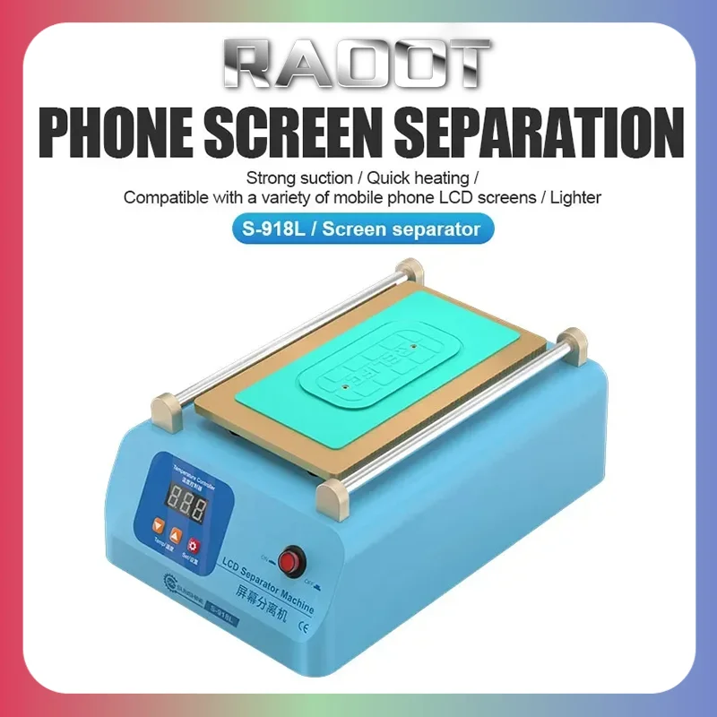 

SUNSHINE S-918L LCD Screen Separator heating separation tool for Mobile Phones Below 8 Inches for Machine Screen Separation