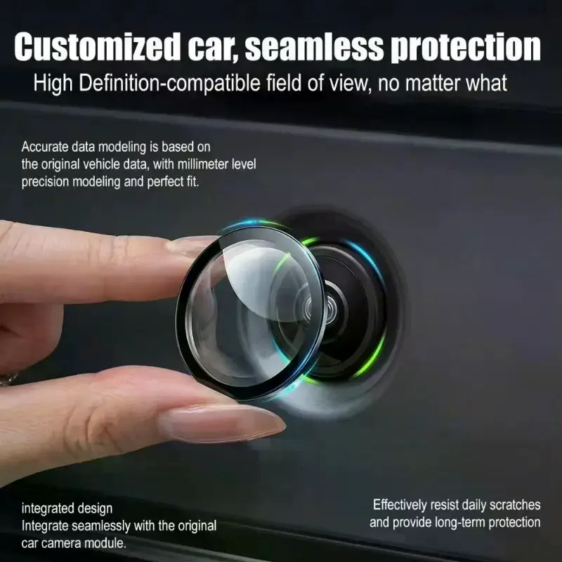 Rearview Camera Protective Cover For Cars 360° Reversing Camera Sand And Gravel Protection Rainproof Cover Exterior Accessories view 2