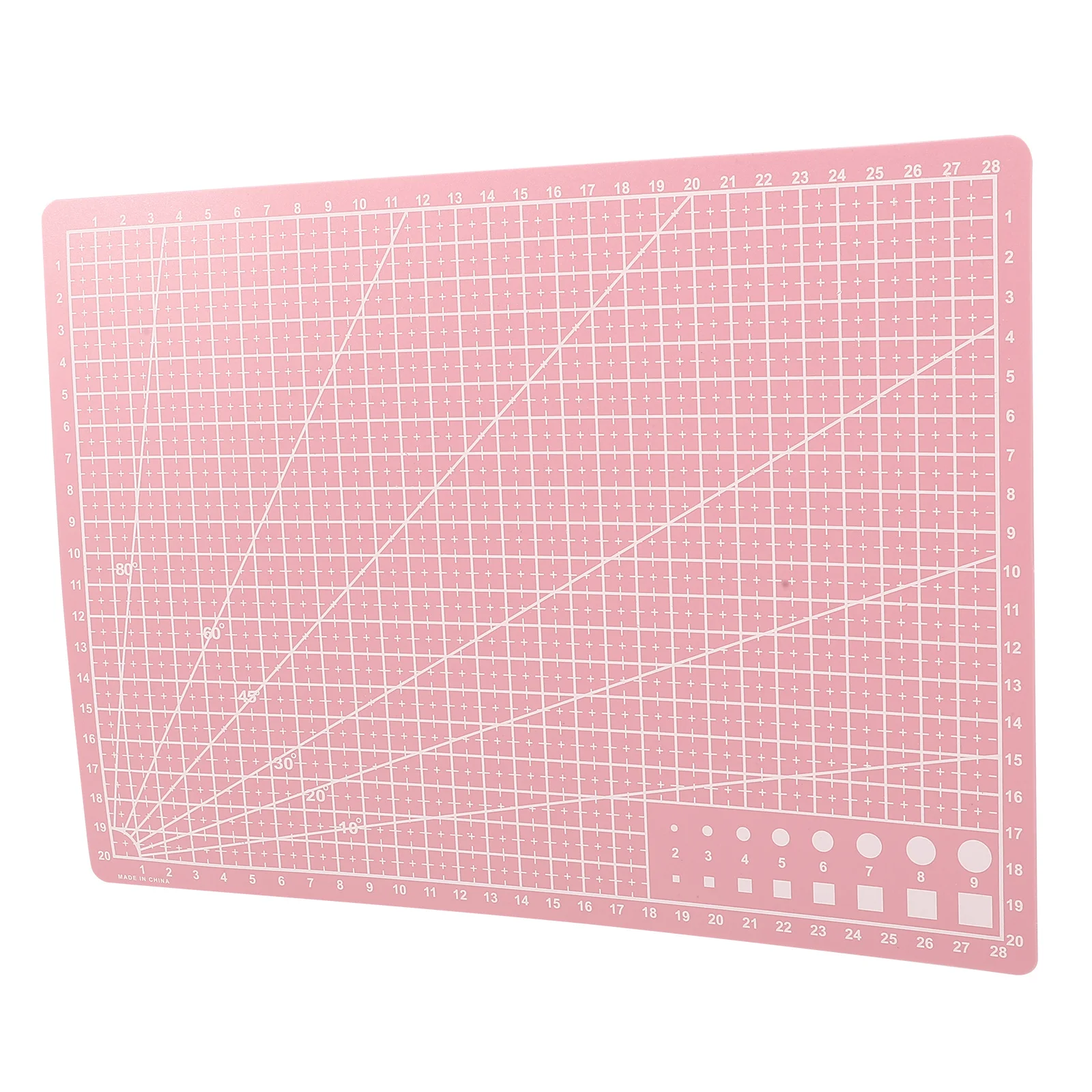 Cutting Mat A4 Size Plastic Craft Cutting Pad Reusable Non-Slip Surface For Diy Paper Scrapbooking Sewing Projects Handcrafts