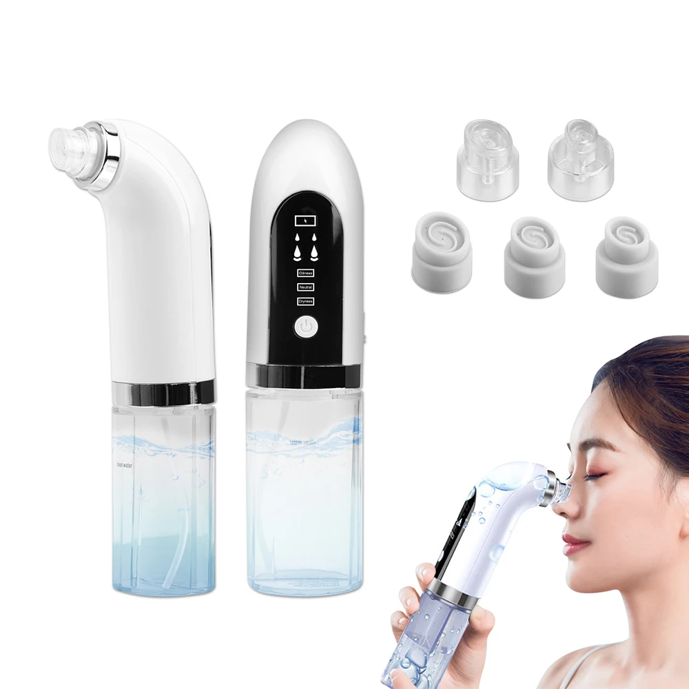 Blackhead Remover Pore Vacuum Cleaner Electric Micro Small Bubble Facial Cleasing Machine USB Rechargeable Beauty Devices