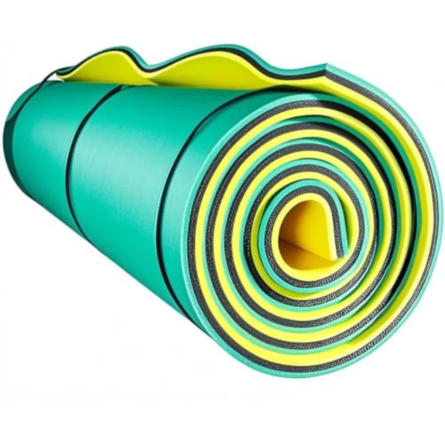 

Floating Water Mat 3-Layer 1.38 inch Thick Aqua Pad 18'6' 9'6' for Lake Pool Beach Vacation Water Activities Sports Recreation