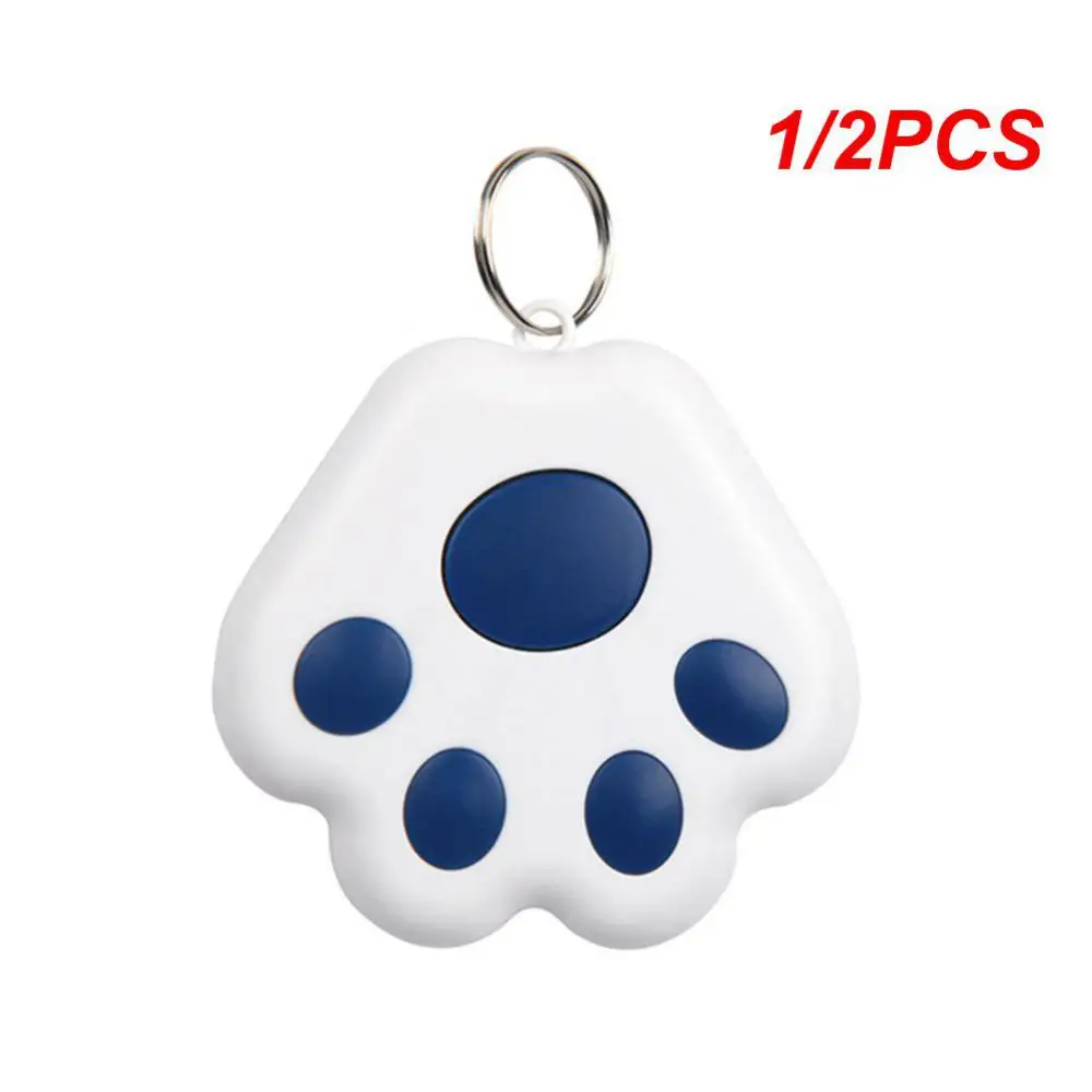 1/2PCS Pet Dog Gps Tracker Low Power Dog Paw Locator Tracer Pet Supplies Portable Creative Tracking Locator