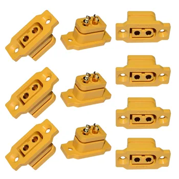 לצבור XT60E-F XT60E נקבה תקע XT60H זכר Bullet מחבר תקע מתאם עבור RC FPV Lipo סוללה RC Quadcopter XT60E נשי תקע