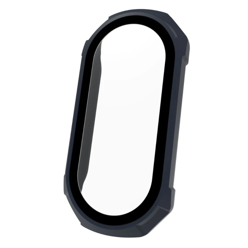 For Xiaomi Mi Band 8 Smart Watch Case PC+Tempered Glass Screen Protector Full Cover Bumper Shell Cases