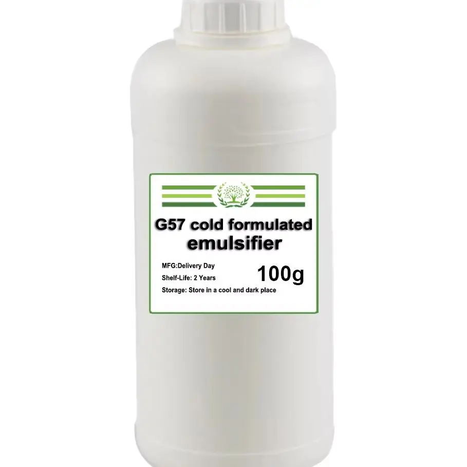 G57 Cosmetic Raw Materials  Cold Formulated Emulsifier, G57 Emulsifier French Thickener, Diy
