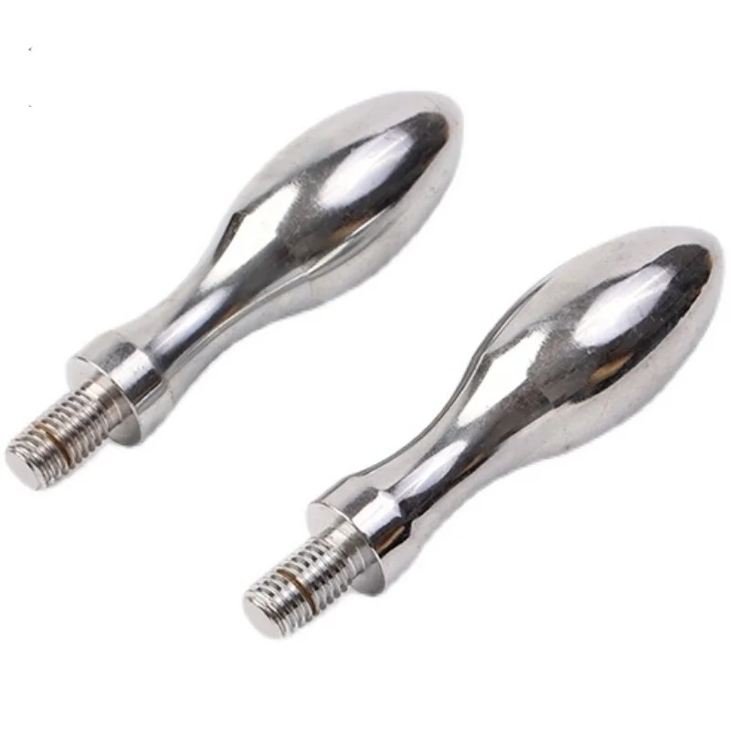 

Аксессуары для фрезерных станков: Изогнутая хромированная железная ручка в форме тыквы