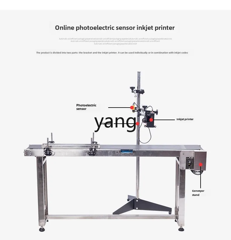خط تجميع الطابعة النافثة للحبر عبر الإنترنت LTT يمكن للطابعة الذكية طباعة تاريخ الإنتاج #5