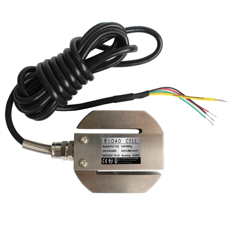 DYLY-102 DESENTE 1kg 2kg 10kg 20kg 30kg 50kg 100kg 1t Compression Tension Weight Sensor S Beam Type Load Cell