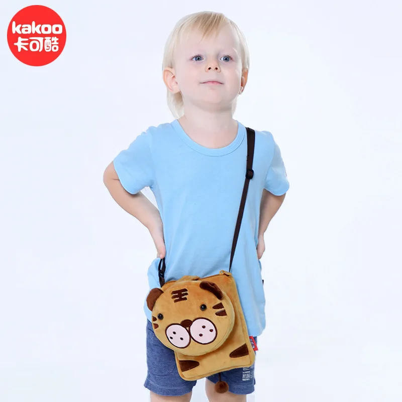 Animal Tiger crossbody bag for children Cute cartoon shoulder bag for girls cartoon bag