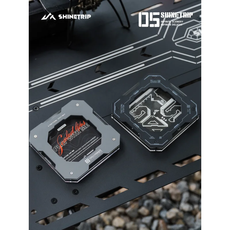 

ShineTrip 05 Series: Тактические подставки, термостойкие акриловые коврики для чая, декор для кемпинга