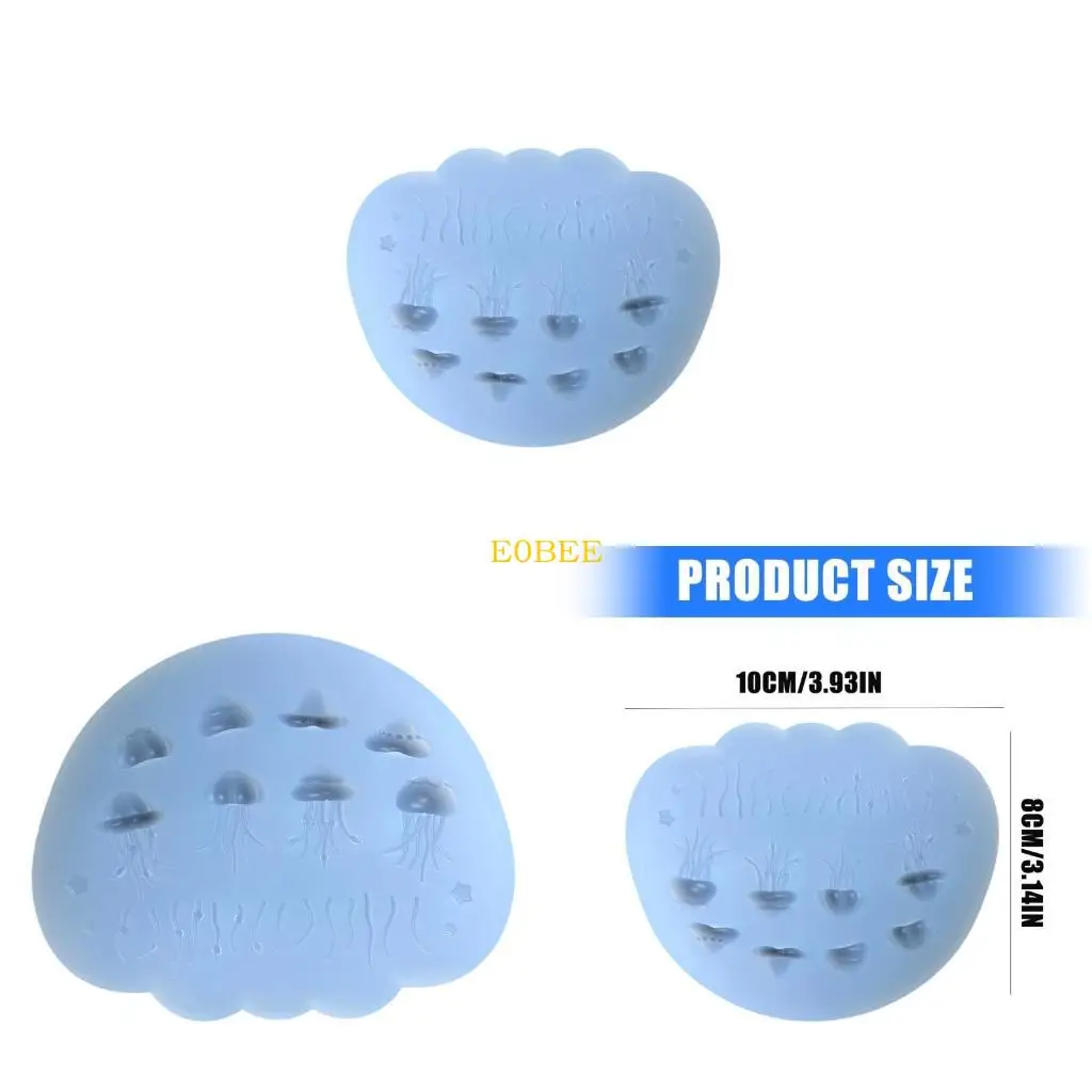 

E0be гибкая пищевая безопасная силиконовая форма для компонентов украшений ручной работы